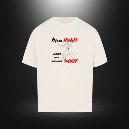 VACANCY Oversized Shirt - Mein HUND versteht mich auch ohne WORTE