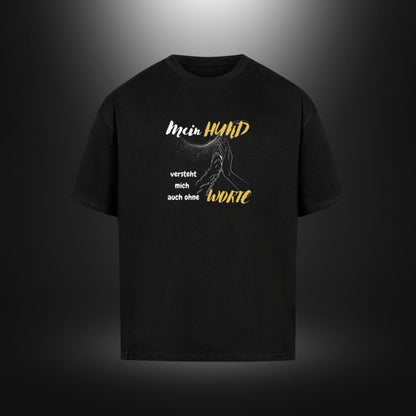 VACANCY Oversized Shirt - Mein HUND versteht mich auch ohne WORTE