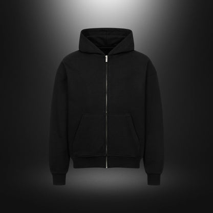 VACANCY Oversized Zipper Hoodie - ECHTE Frauen LIEBEN HUNDE