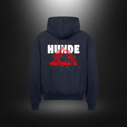 VACANCY Oversized Zipper Hoodie - HUNDEVERSTEHER- IN