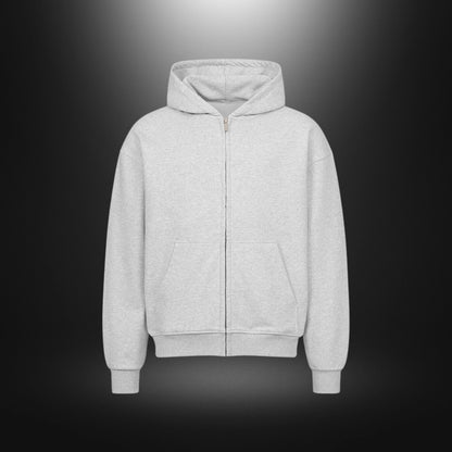 VACANCY Oversized Zipper Hoodie - Im Auge meines Pferdes