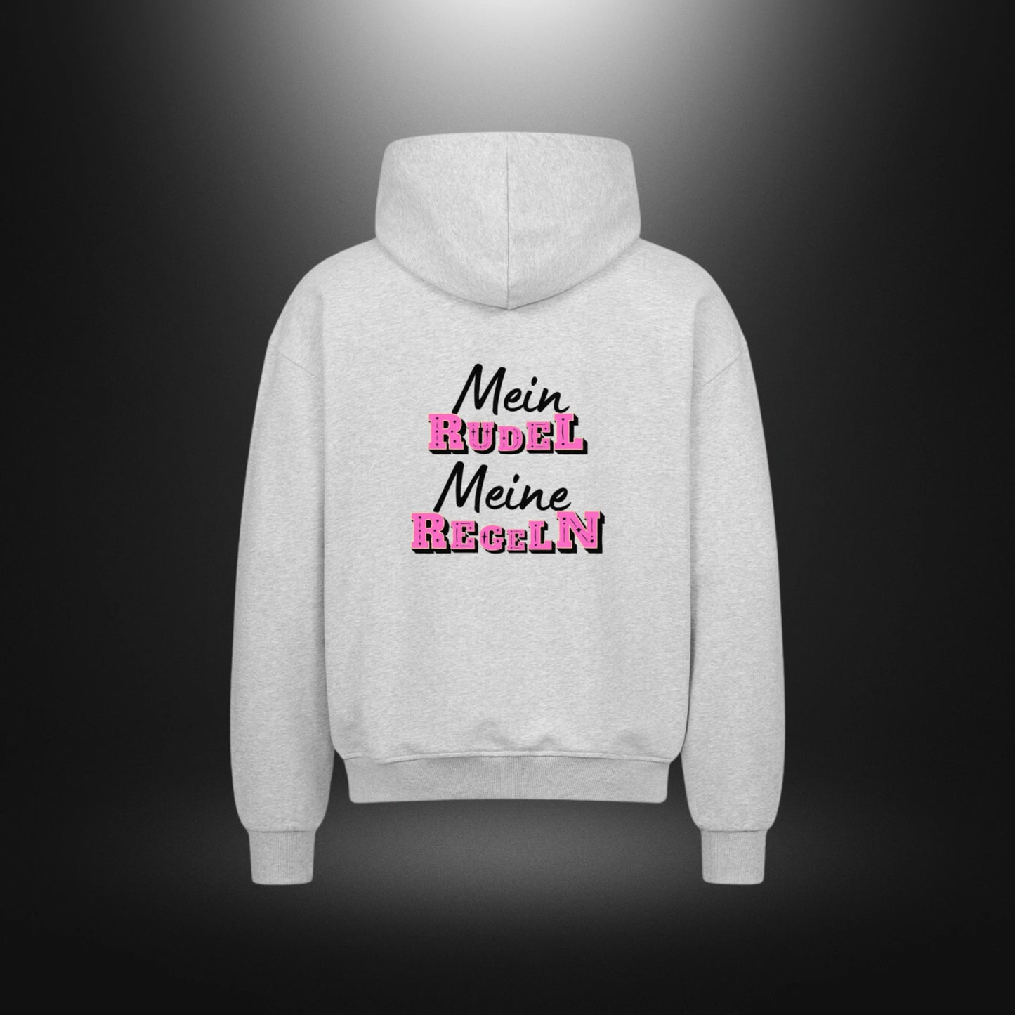 VACANCY Oversized Zipper Hoodie - MEIN RUDEL MEINE REGELN