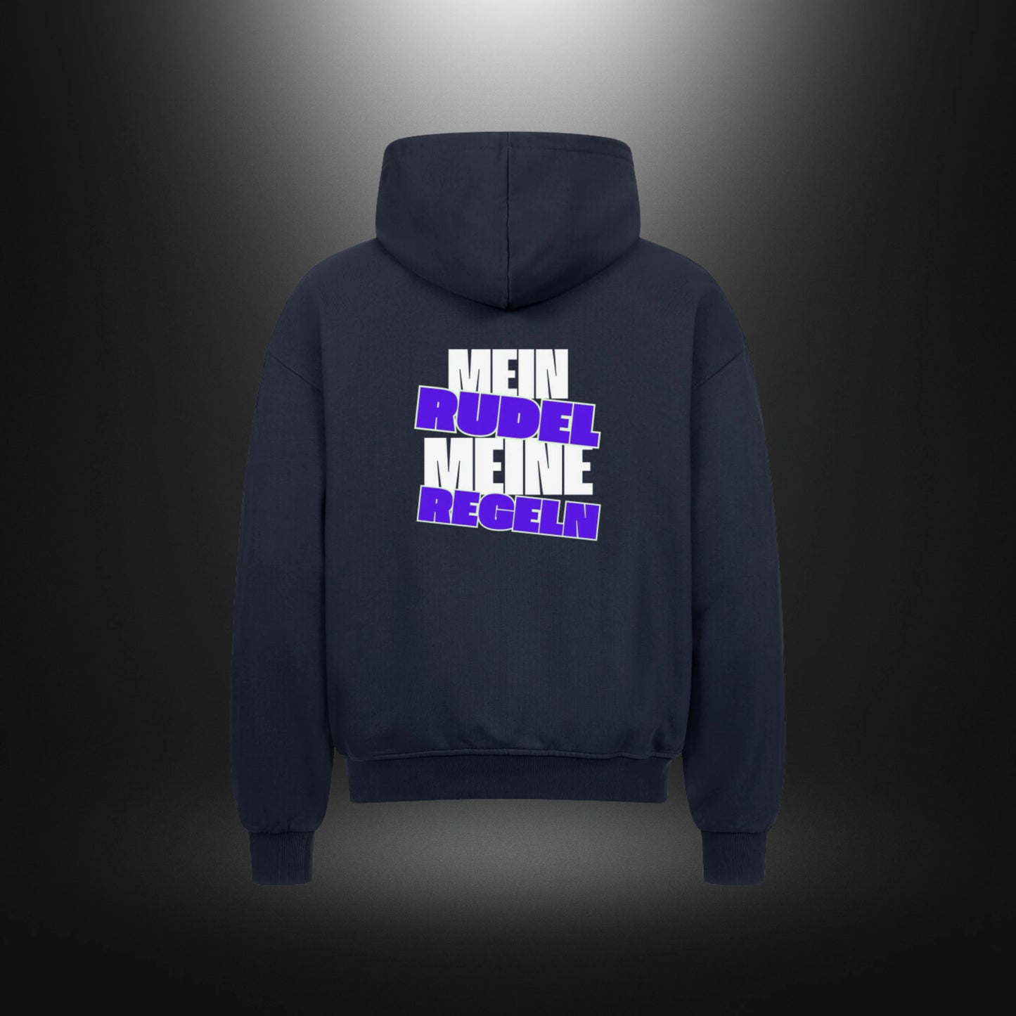 VACANCY Oversized Zipper Hoodie - MEIN RUDEL MEINE REGELN