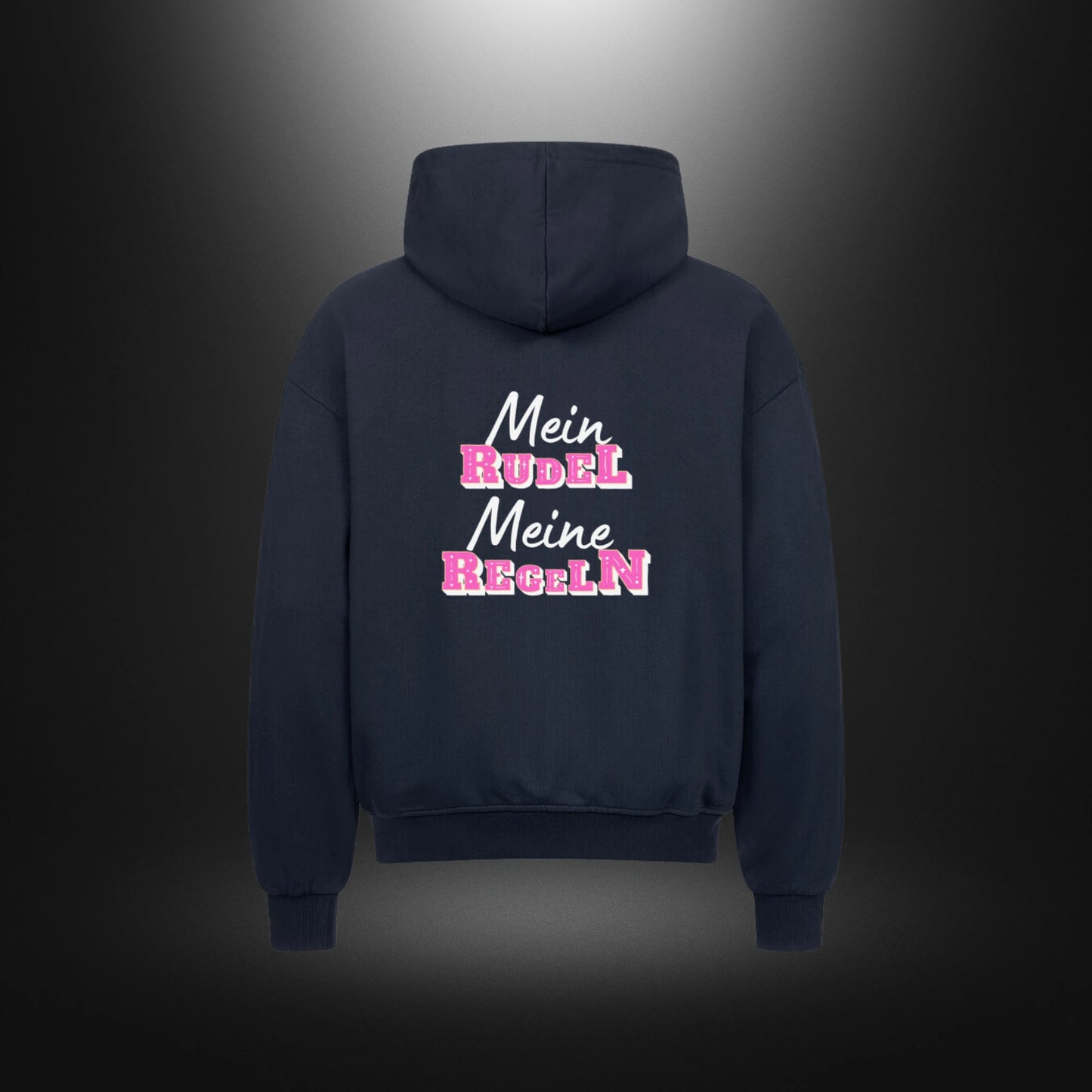 VACANCY Oversized Zipper Hoodie - MEIN RUDEL MEINE REGELN