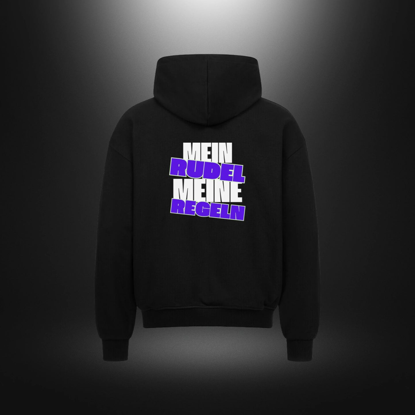 VACANCY Oversized Zipper Hoodie - MEIN RUDEL MEINE REGELN