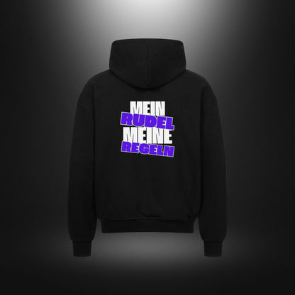 VACANCY Oversized Zipper Hoodie - MEIN RUDEL MEINE REGELN