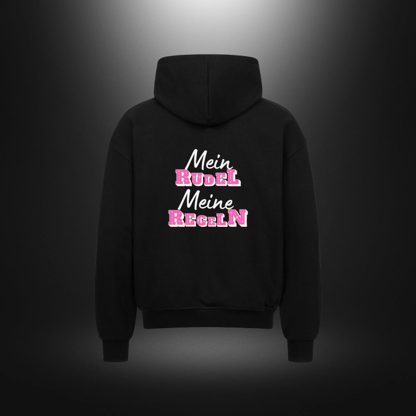 VACANCY Oversized Zipper Hoodie - MEIN RUDEL MEINE REGELN