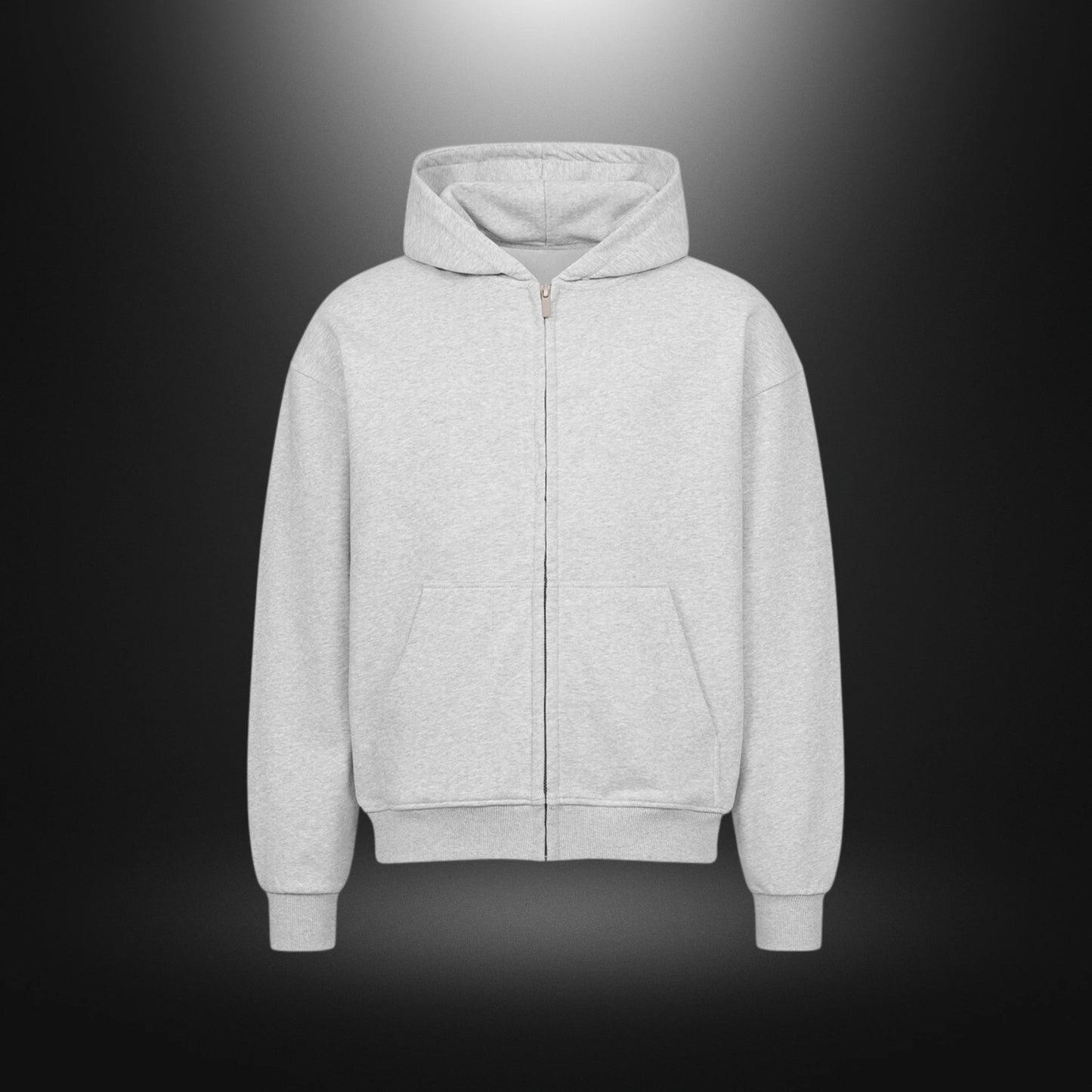 VACANCY Oversized Zipper Hoodie - Mein HUND versteht mich auch ohne WORTE