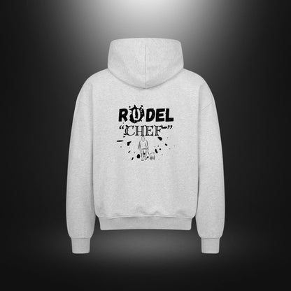 VACANCY Oversized Zipper Hoodie - RUDEL "CHEF"
