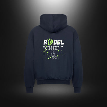 VACANCY Oversized Zipper Hoodie - RUDEL "CHEF"