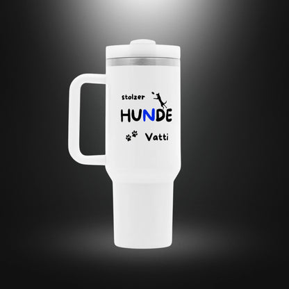 Thermobecher - stolzer HUNDE Vatti