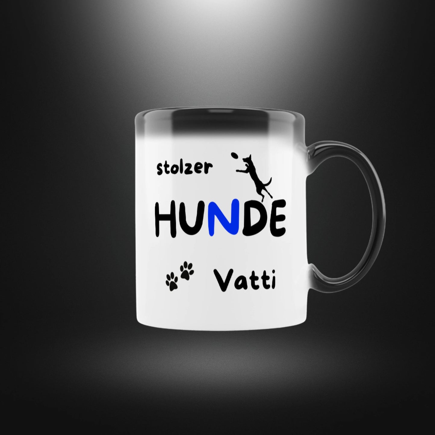 Zaubertasse - stolzer HUNDE Vatti