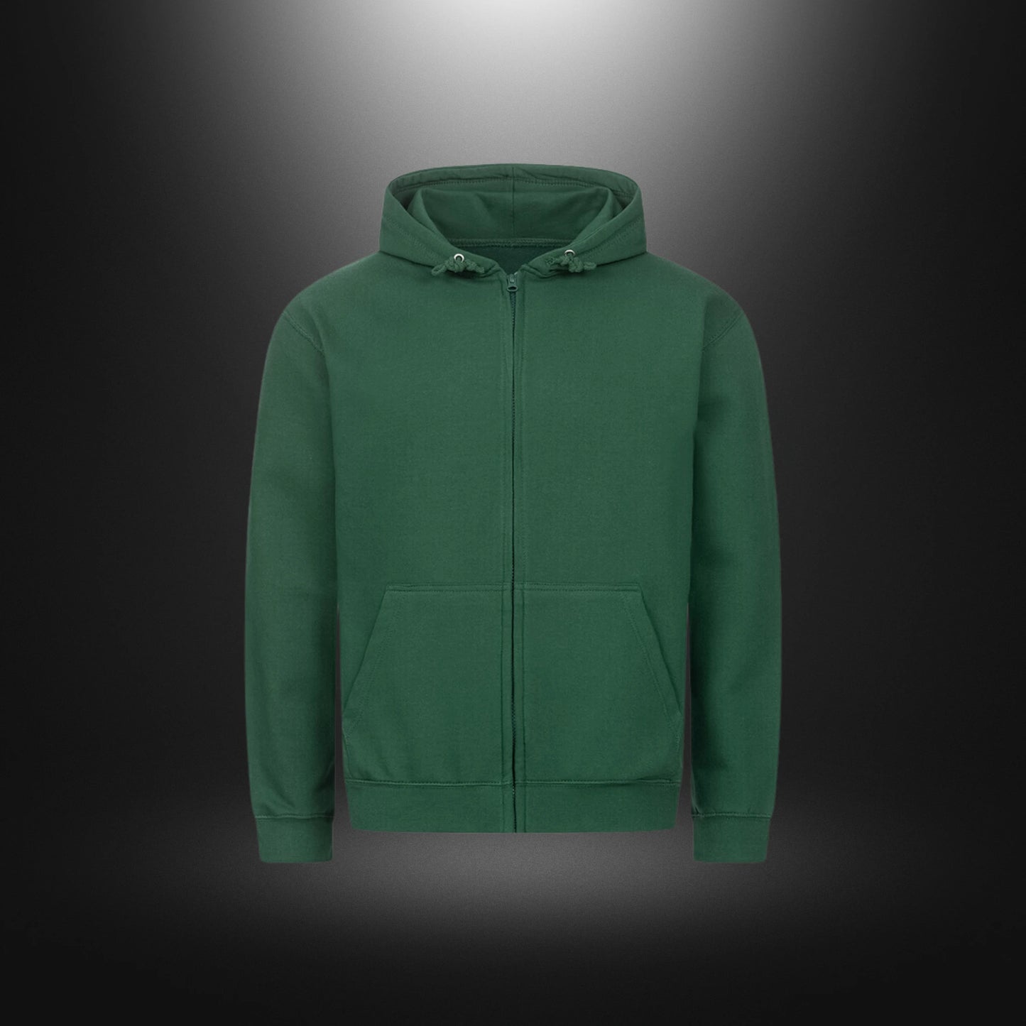 Classic Zipper Hoodie Unisex - stolzer HUNDE Vatti