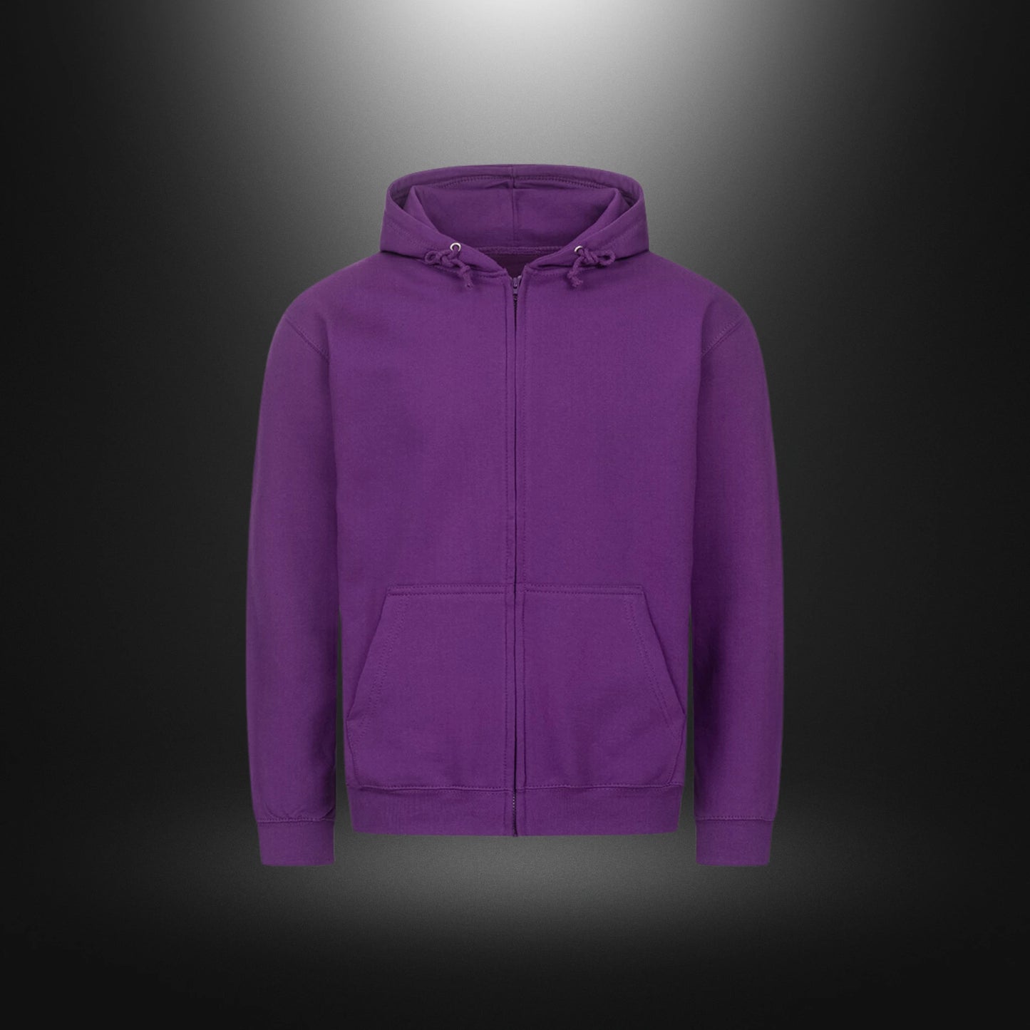 Classic Zipper Hoodie Unisex - stolzer HUNDE Vatti