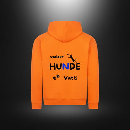 Classic Zipper Hoodie Unisex - stolzer HUNDE Vatti