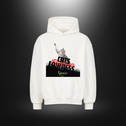 VACANCY Oversized Hoodie - Beastlychic CATS FAIRNESS