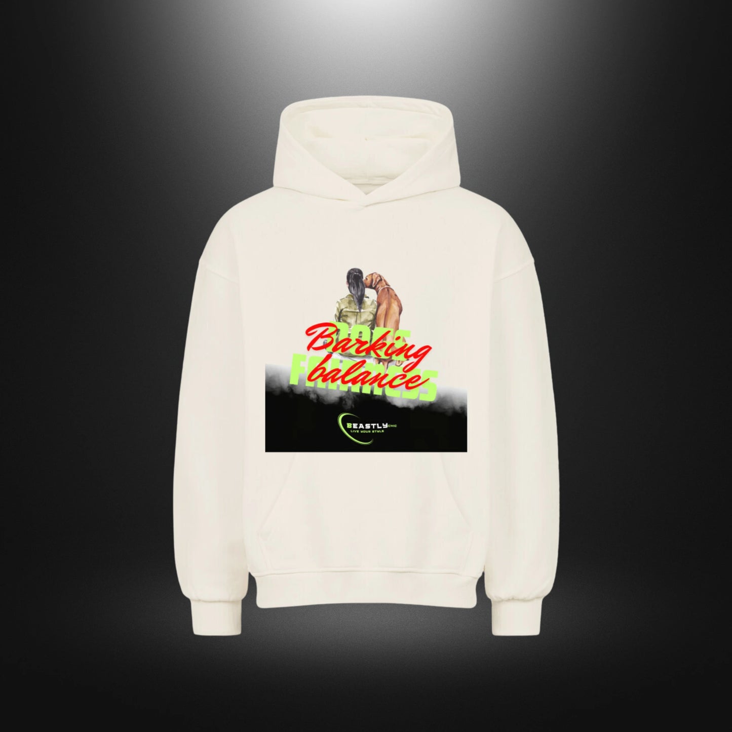 VACANCY Oversized Hoodie - Beastlychic Marke DOGS FAIRNESS