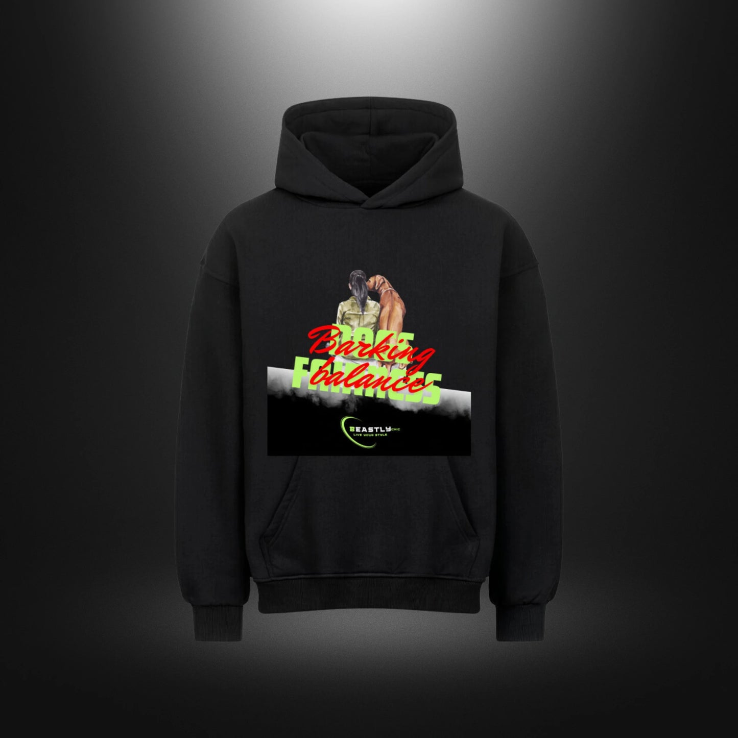 VACANCY Oversized Hoodie - Beastlychic Marke DOGS FAIRNESS