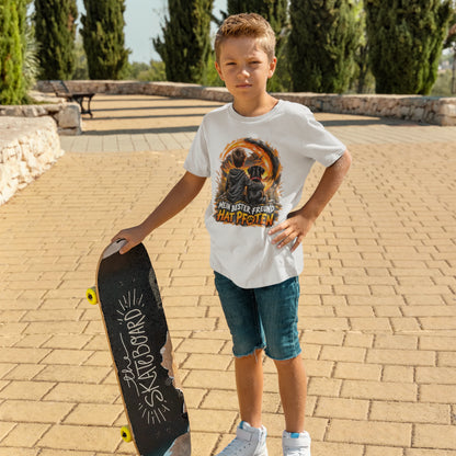 Kinder-T-Shirt mit Hundemotiv „DOG BOY Labrador“ – Galeriebild